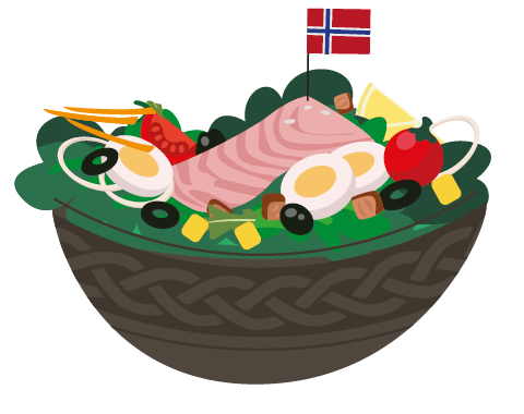 Salade Norvégienne